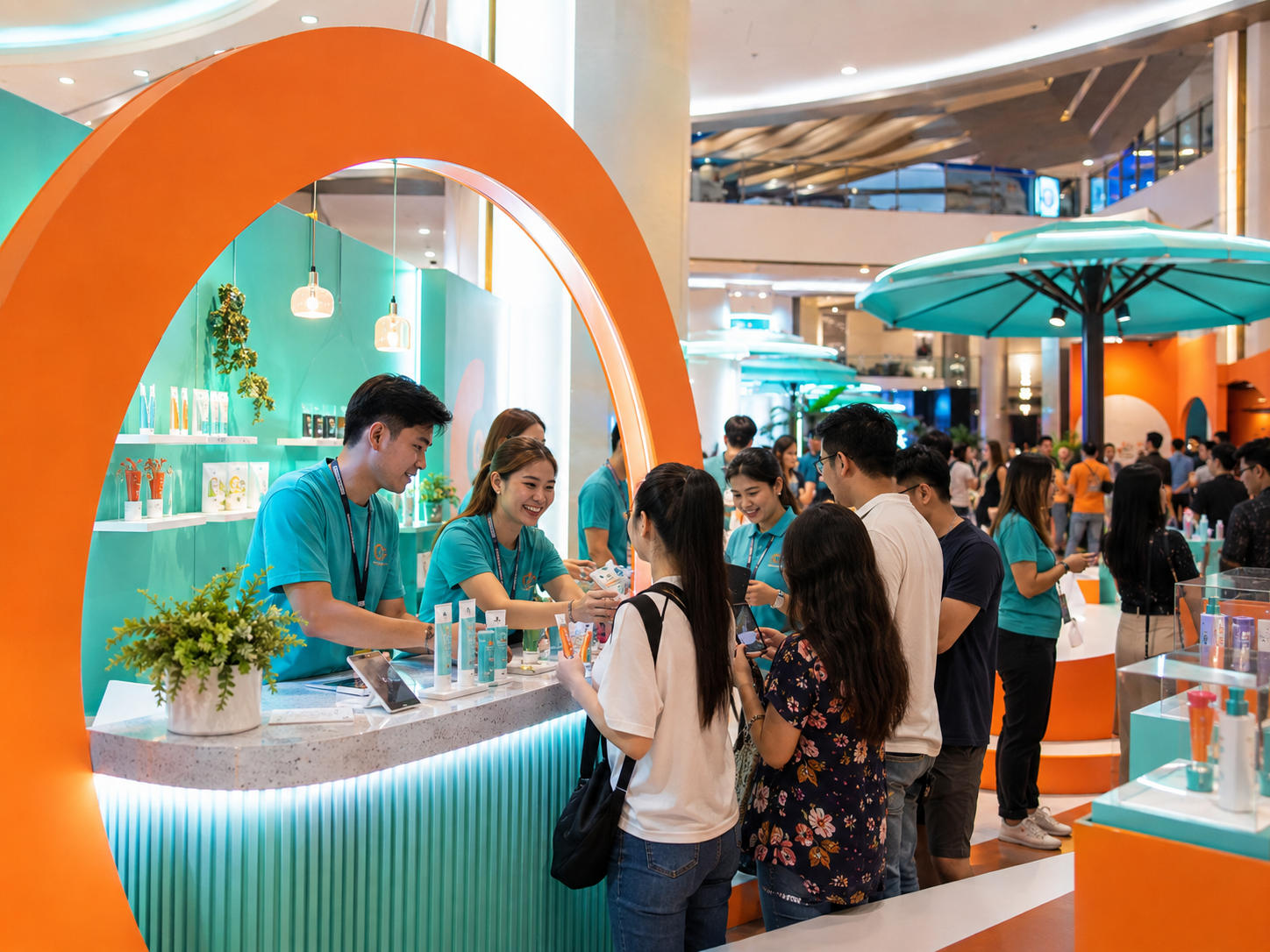 Brand activation experience
